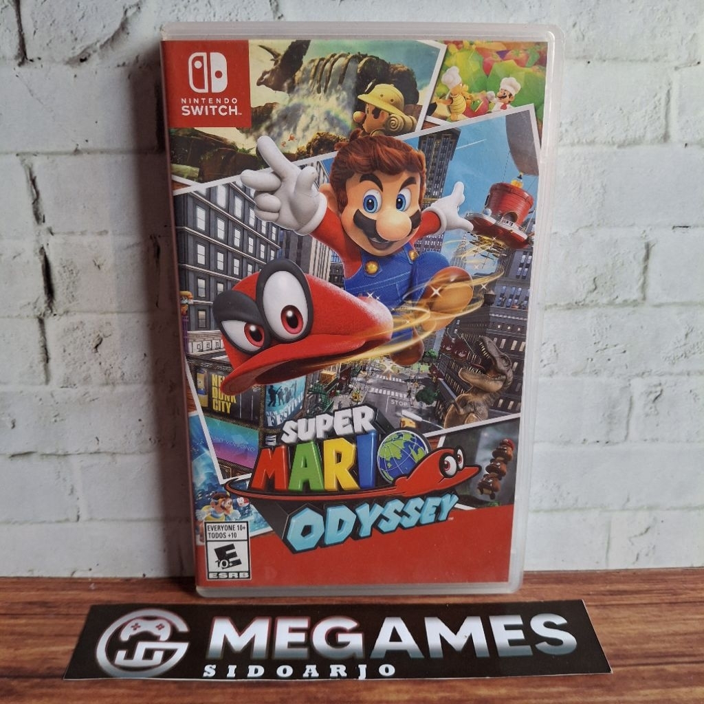 Kaset Nintendo Switch Super Mario Odyssey - Second/Bekas