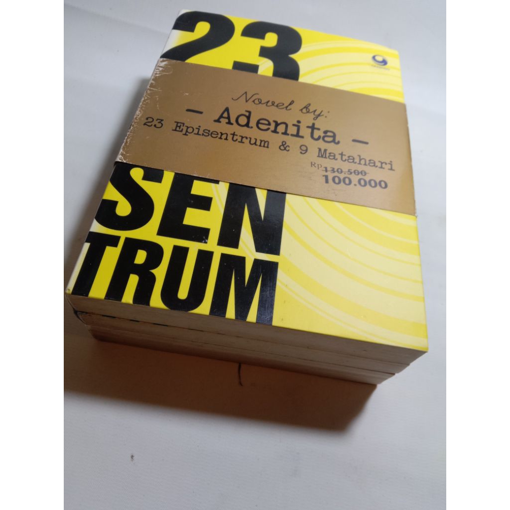 Mas Joko - Second Book NovellL by Adenita 23 Episentrum & 9 Matahari isi 3 buku set Lengkap