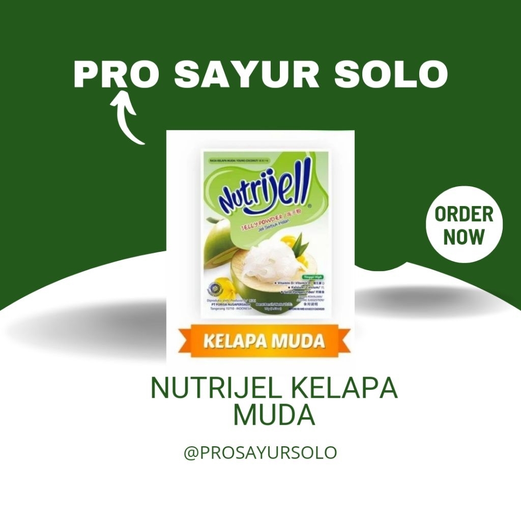 Nutrijel Eko Kelapa Muda 10gr