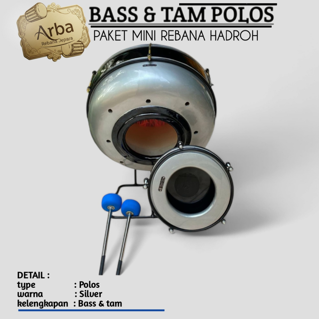 Bass dan Tam Rebana Hadroh Jepara Asli