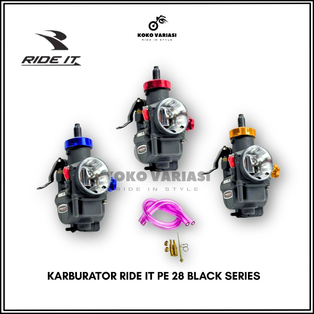 Karburator PE28 BLACK SERIES Karbu PE 28 Ride IT Original