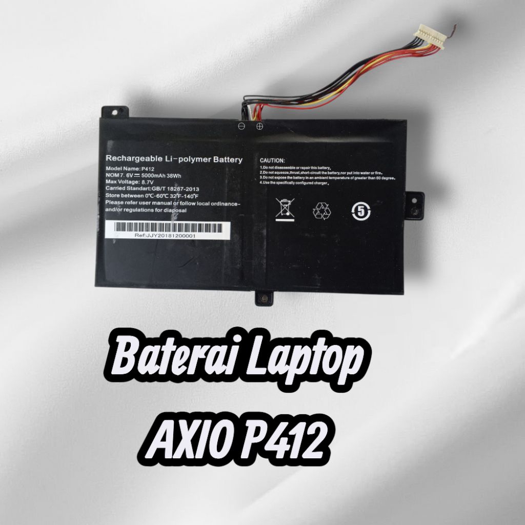 Baterai Laptop AXIO P412