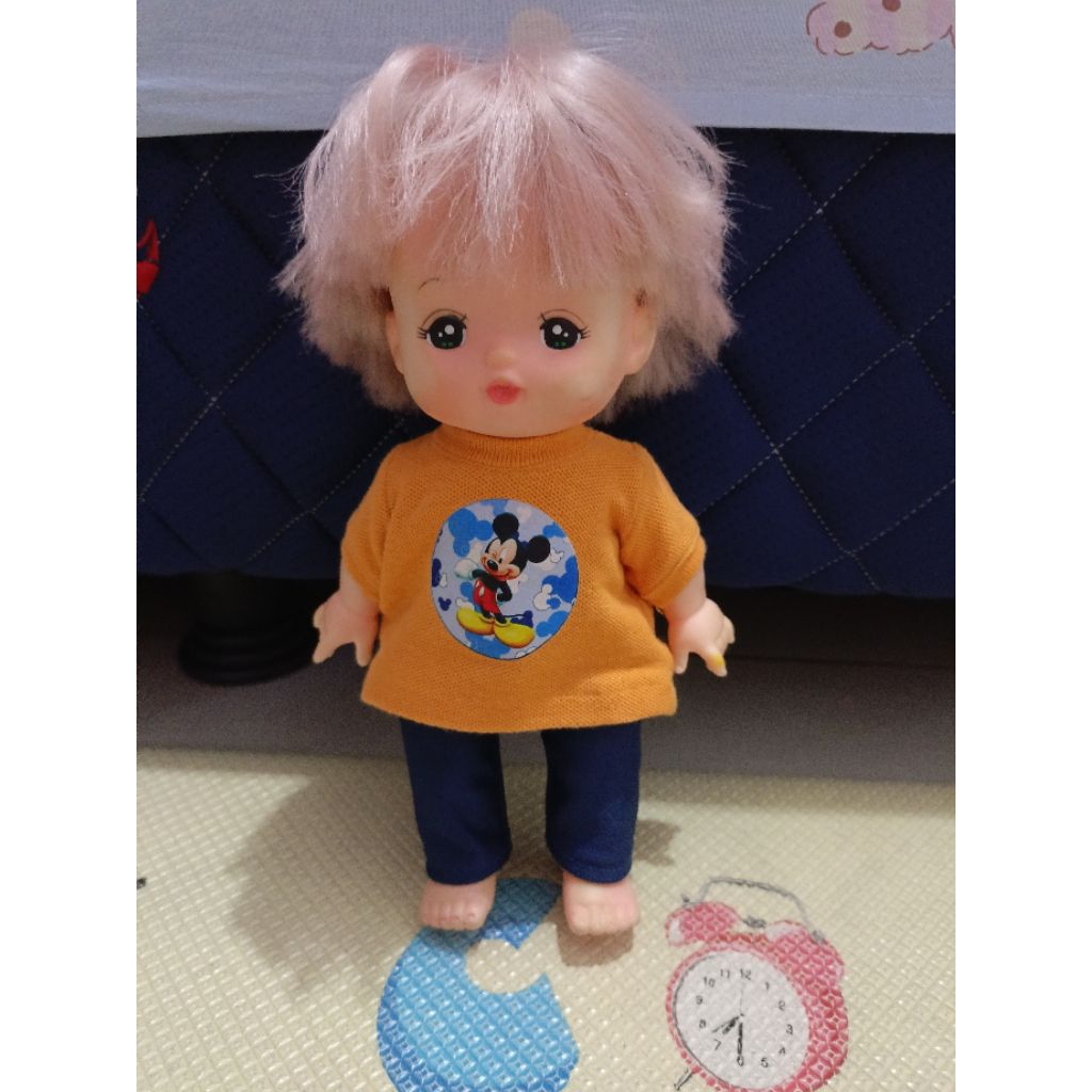 mellchan doll ori boneka preloved minus