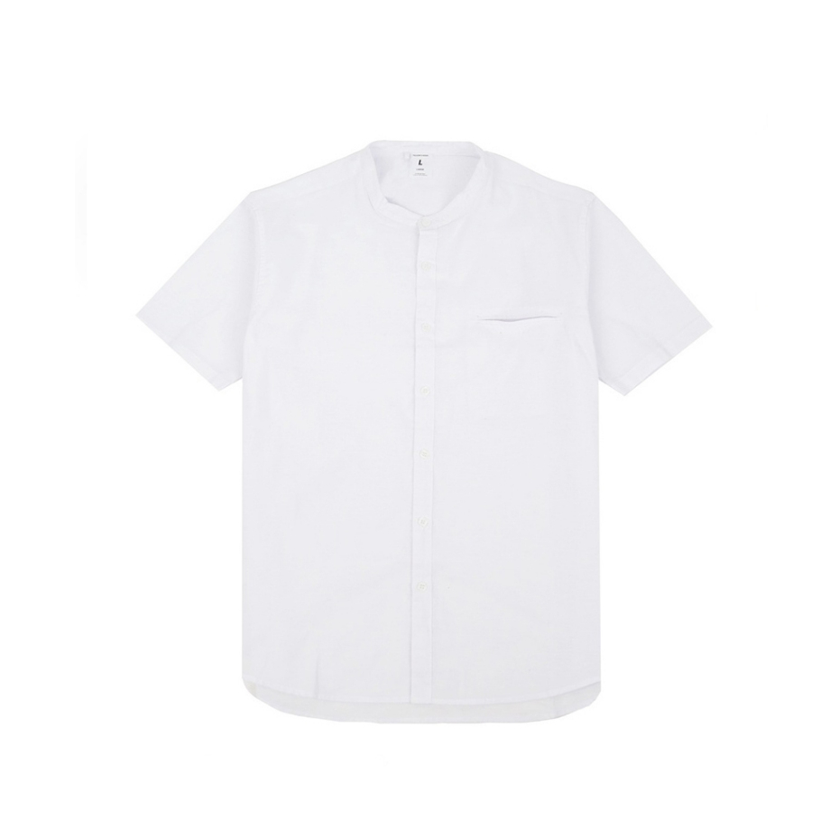 The Don's House OLIVOLA SS - Kemeja Lengan Pendek Polos Slimfit Pria Wanita