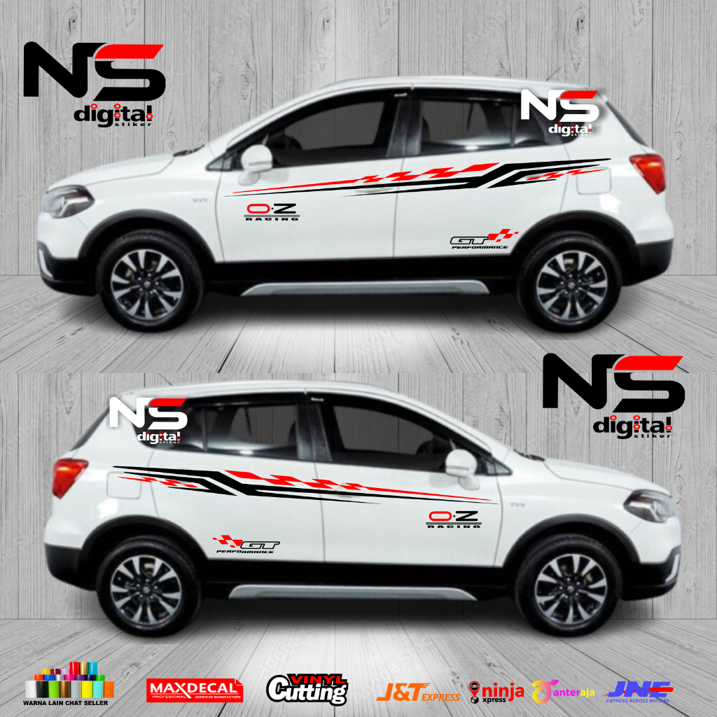 promo stiker sticker mobil cutting stiker Suzuki sx4