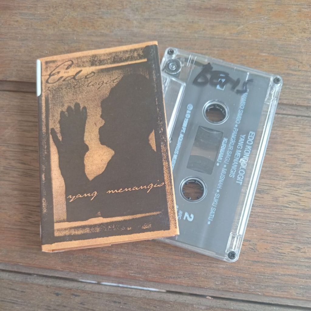 Kaset Edo Kondologit Yang Menangis/1998 aquarius musikindo