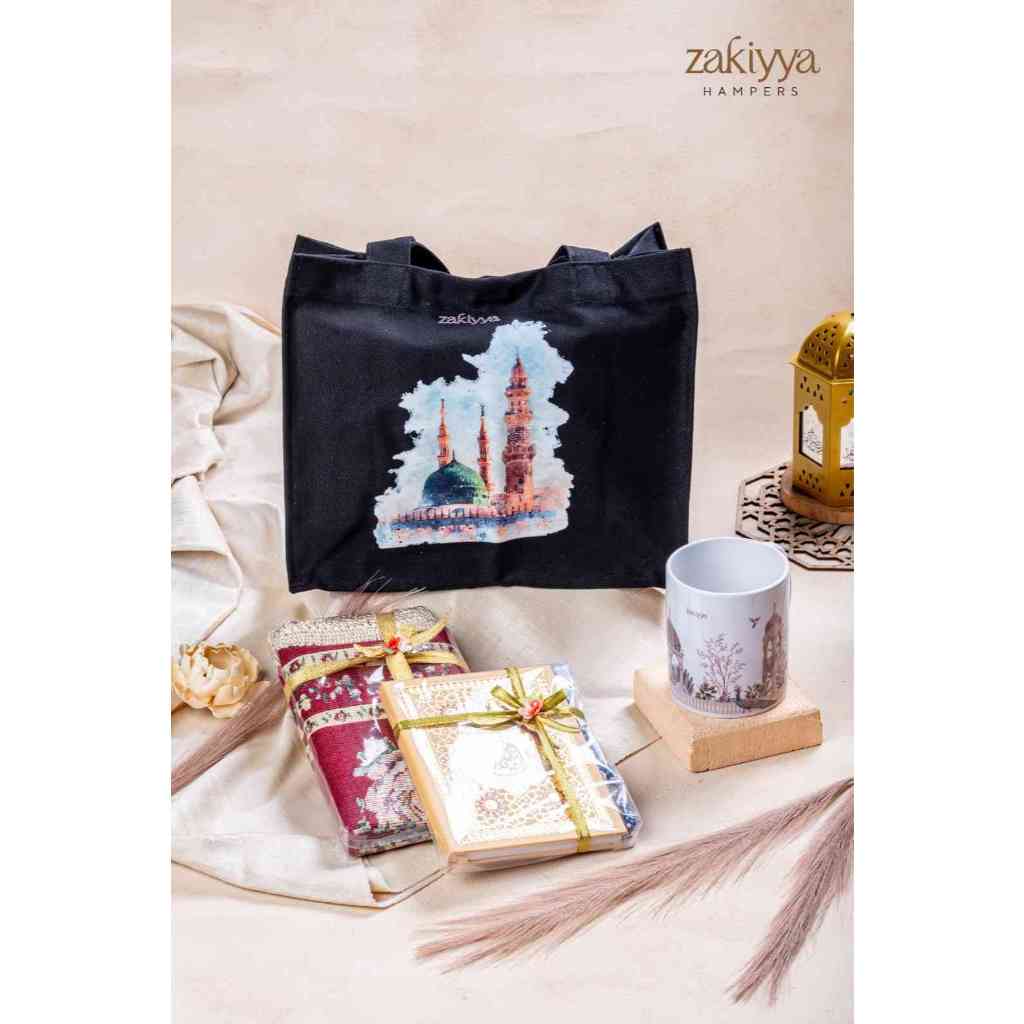 Hampers Paket Souvenir Pengajian/Tasyakuran Premium Paket Tas Canvas Badee'a