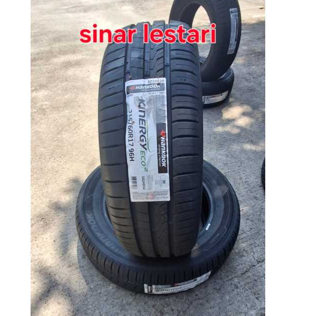 Ban 215 60 R17 96H K435 Hankook kinergy eco2 Ban Mobil Innova, Rush, Terios, Xtrail Dll. Hankook 215