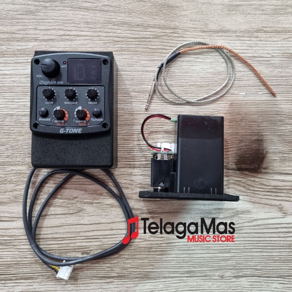 Preamp equalizer gitar akustik cherub GT 6 original