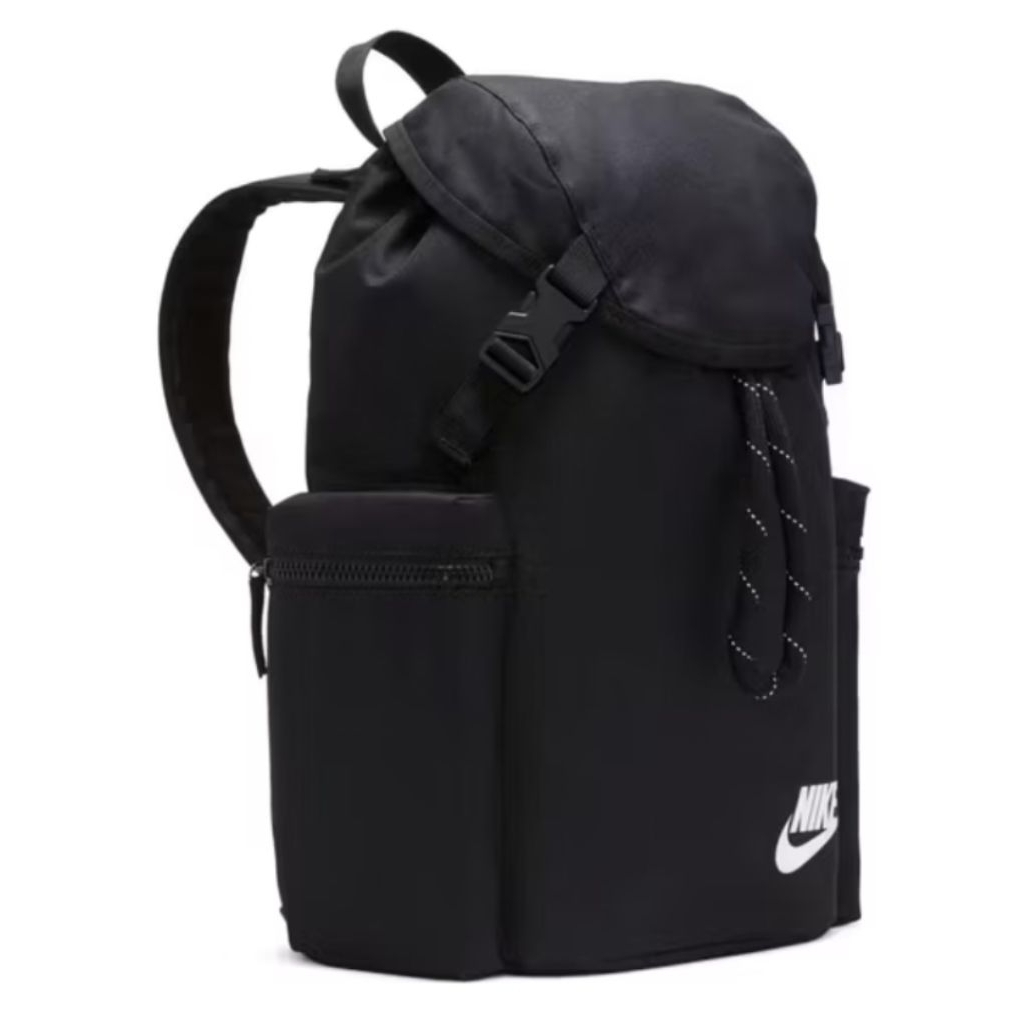 Tas Ransel Nike Heritage Rucksack Backpack 24L Black Beige Original