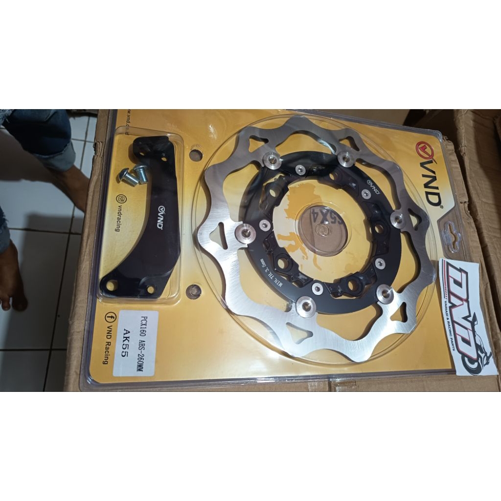 VND Disc VND Pcx 160 ABS 260mm AK55 floating/Disc vnd floating ak55 pcx 160 abs 260mm/Disc vnd pcx16