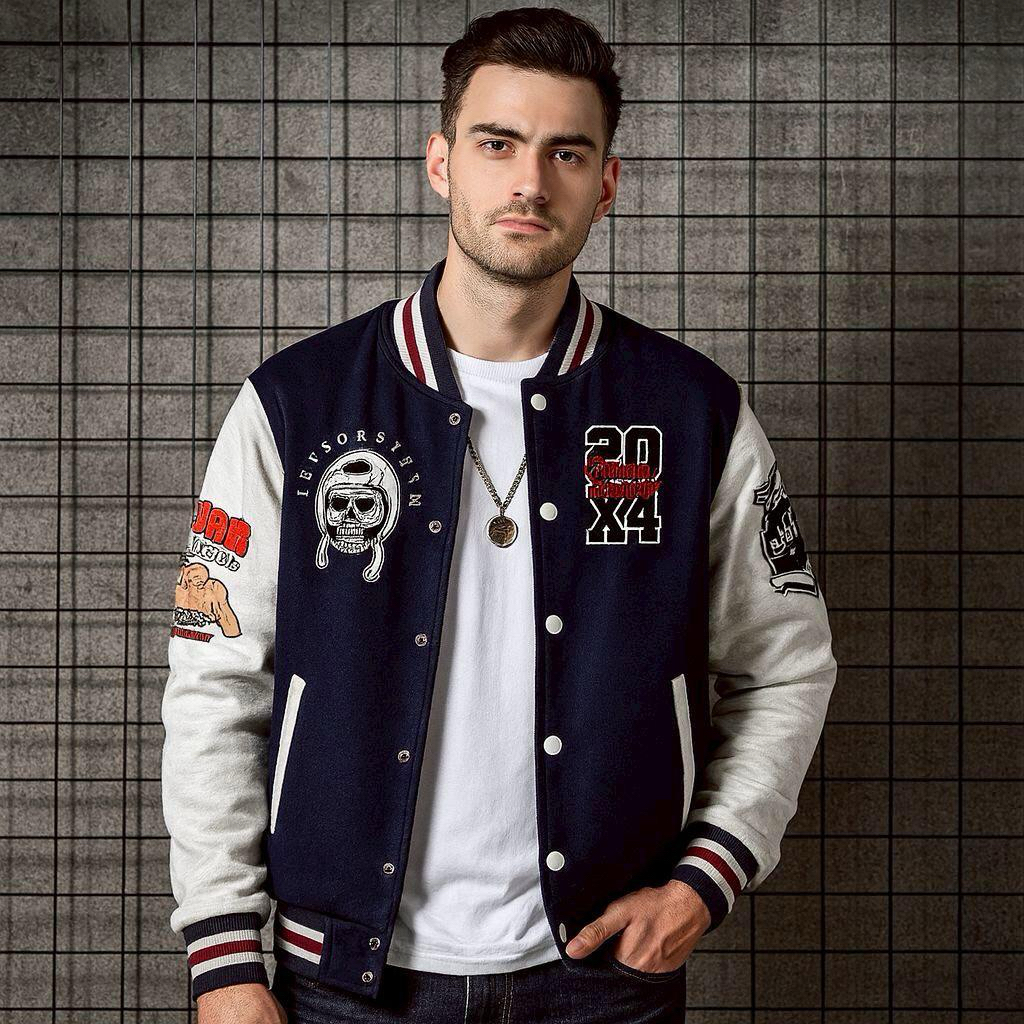 Jacket Varsity Oldscool Exclusive Jaket Varsity SENSOR MMIX Premium Streetwear