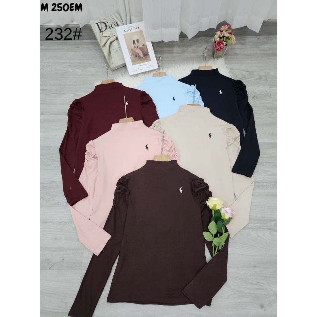 ATASAN KAOS WANITA 231# 232# M250EM# LENGAN PUFFY TERBARU VIRAL BANGET