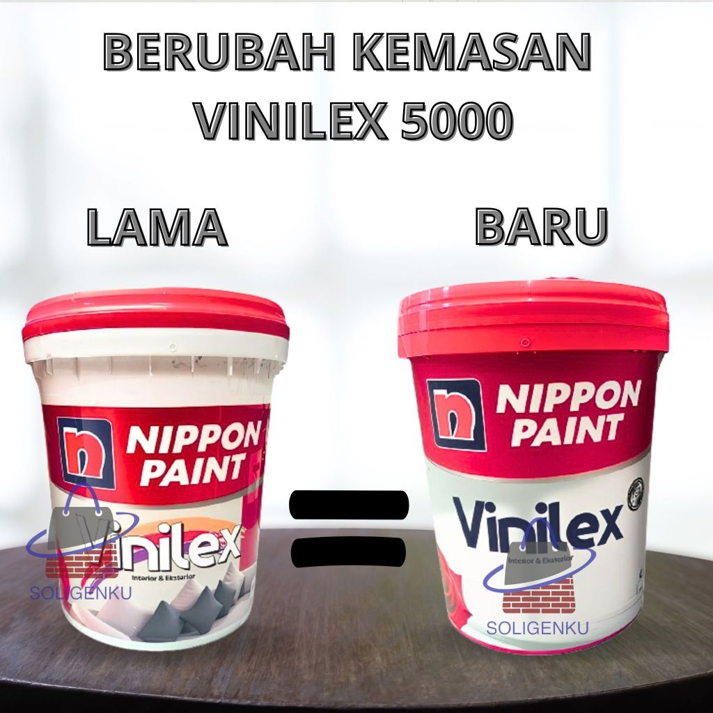 Nippon Vinilex Kembang 300 White | Cat Tembok Vinilex 25 Kg Pail Vinilex Putih Vinilex 300 Vinilex 3