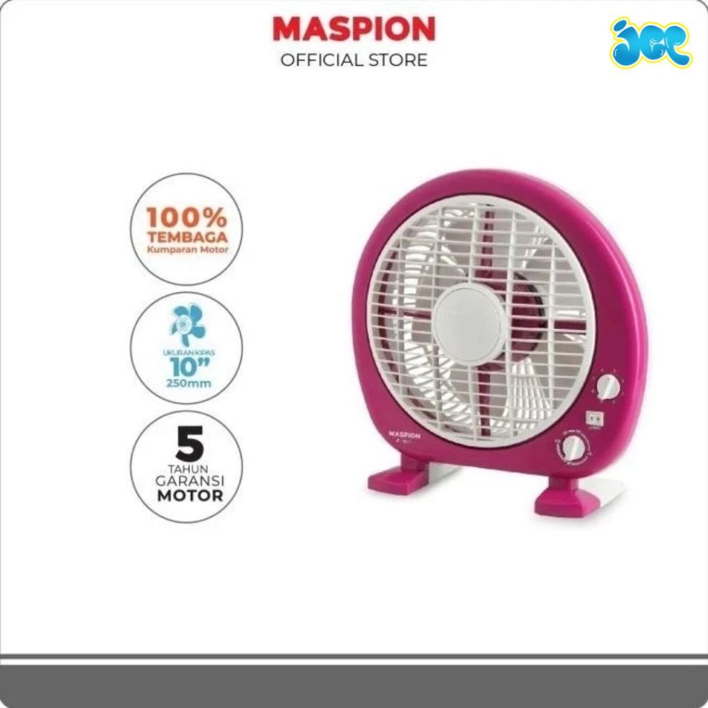 Jagemart - MASPION BOX FAN 10" JF-121 T