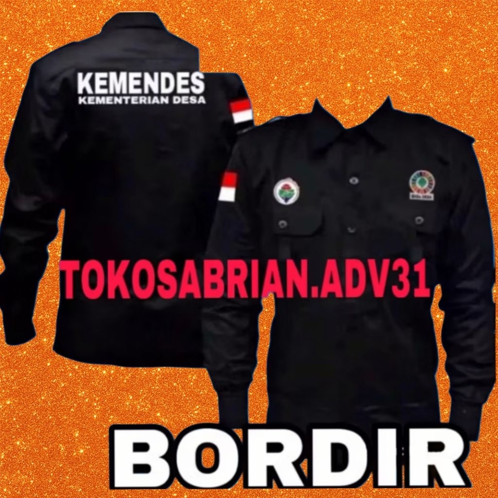 KEMEJA KEMENDES SERAGAM KEMENDES PDH KEMENDES