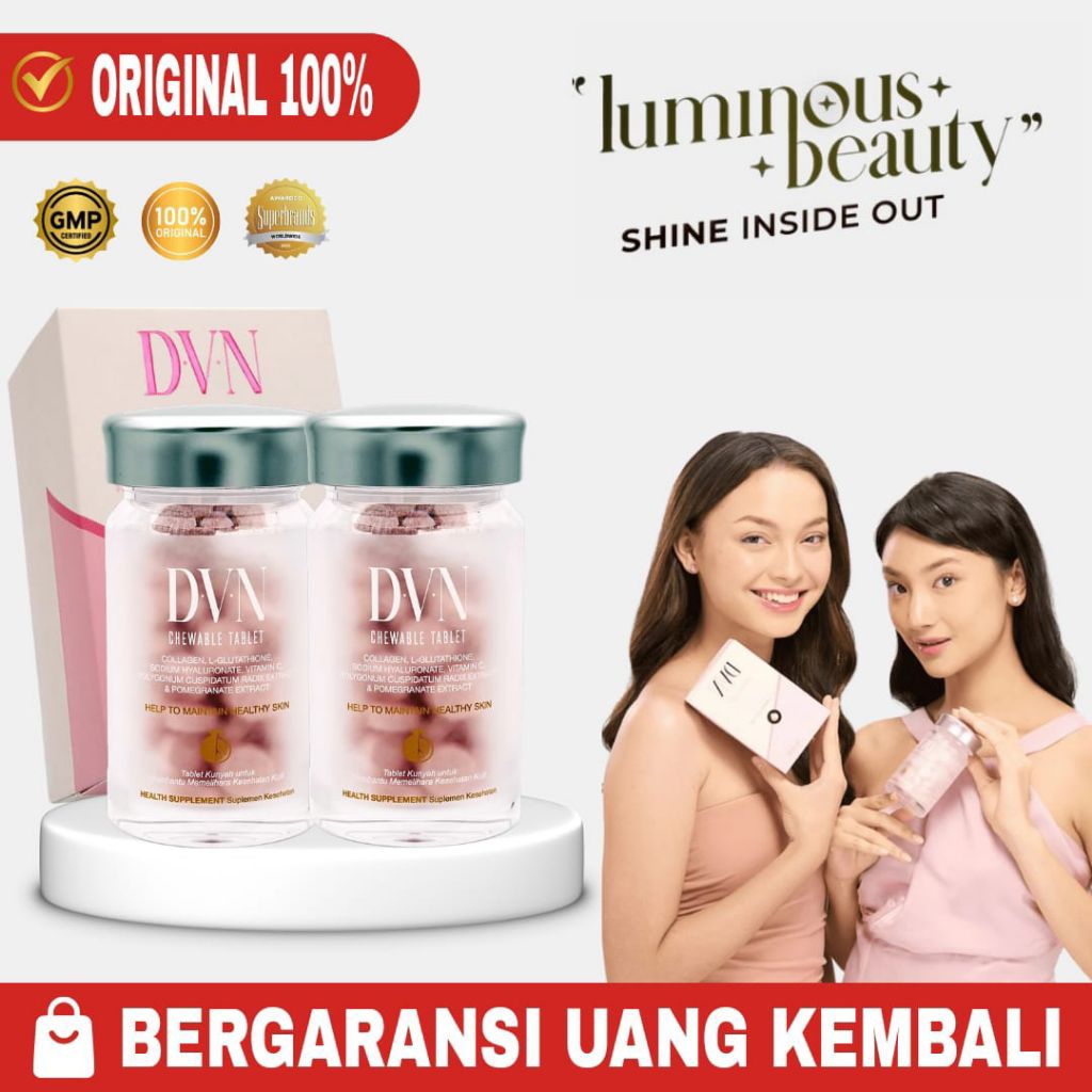 DVN COLLAGEN ALAMI ORIGINAL WELLOUS 100% ISI 60 TABLET HALAL SAN BPOM