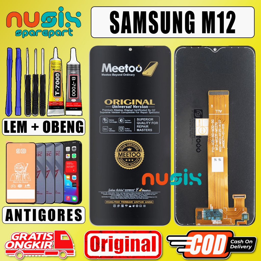 LCD TOUCHSCREEN SAMSUNG M12 ORIGINAL FULLSET