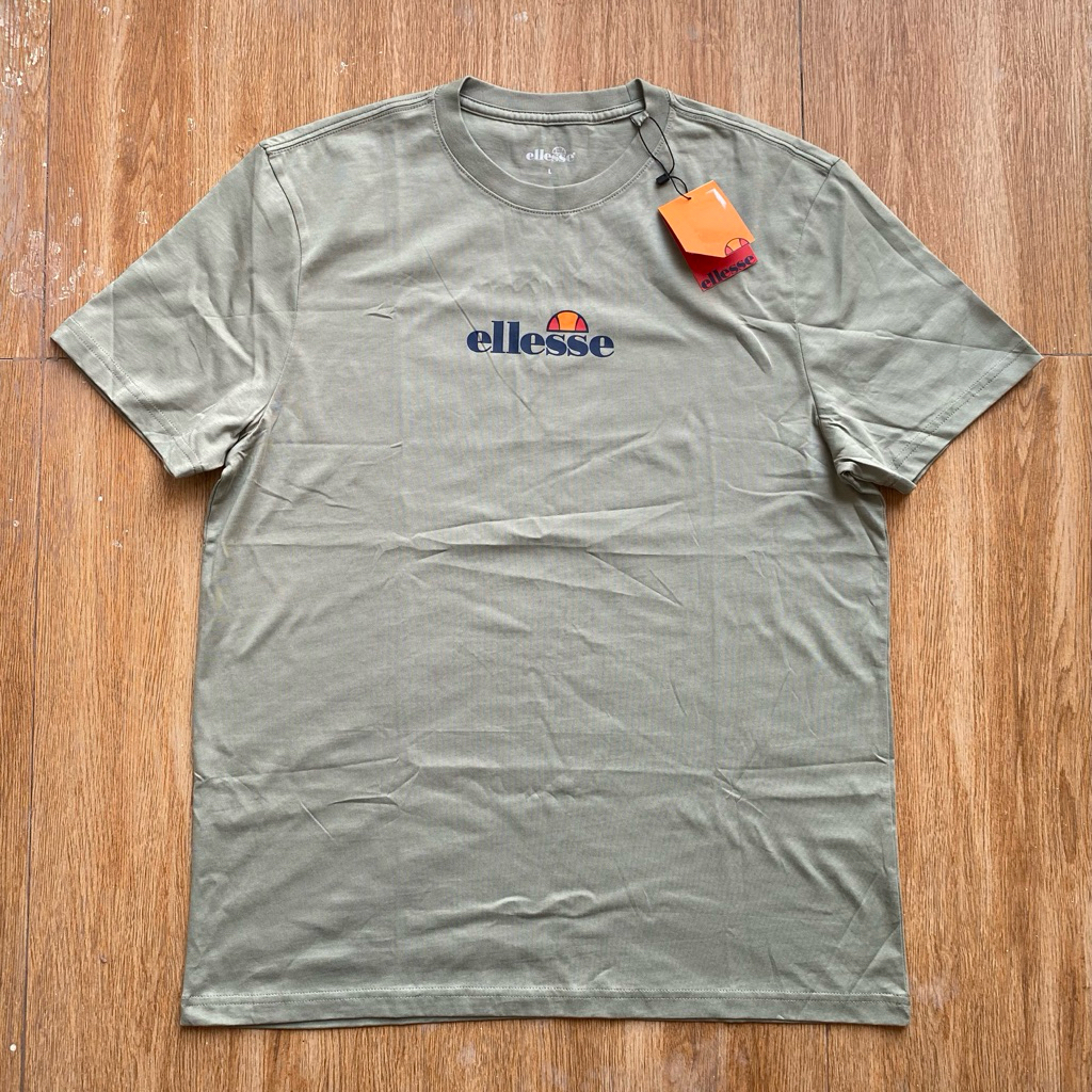 Kaos Tshirt Pria Wanita Ellesse NS Classic Dove Grey Original 1000% (RESMI STORE)