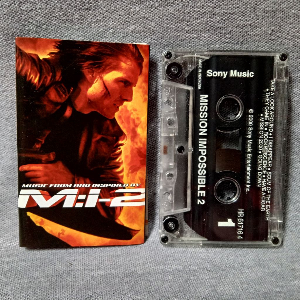 Kaset Pita Mission Impossibe 2 (M:i-2) - Music From And Inspired By