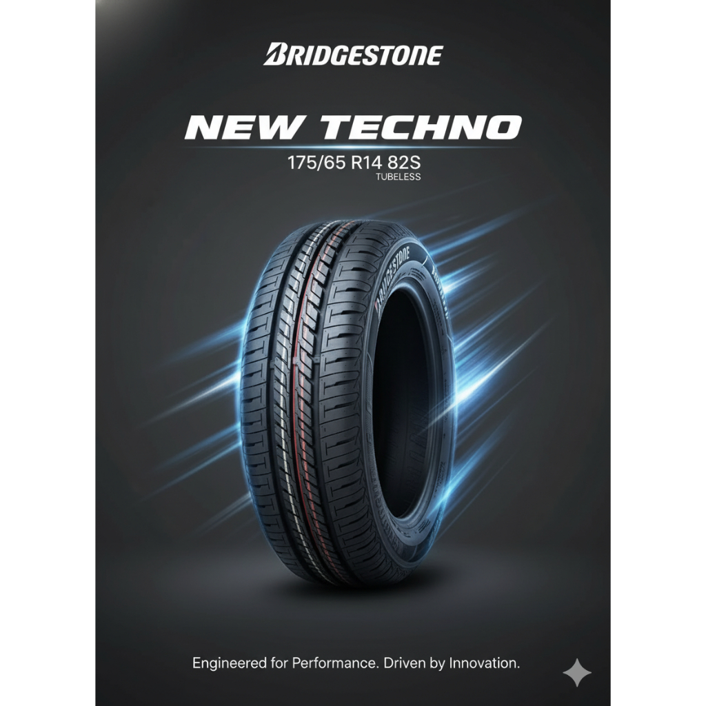 Bridgestone Techno 175/65 R14 R14 Ban Mobil Avanza/Xenia/Brio