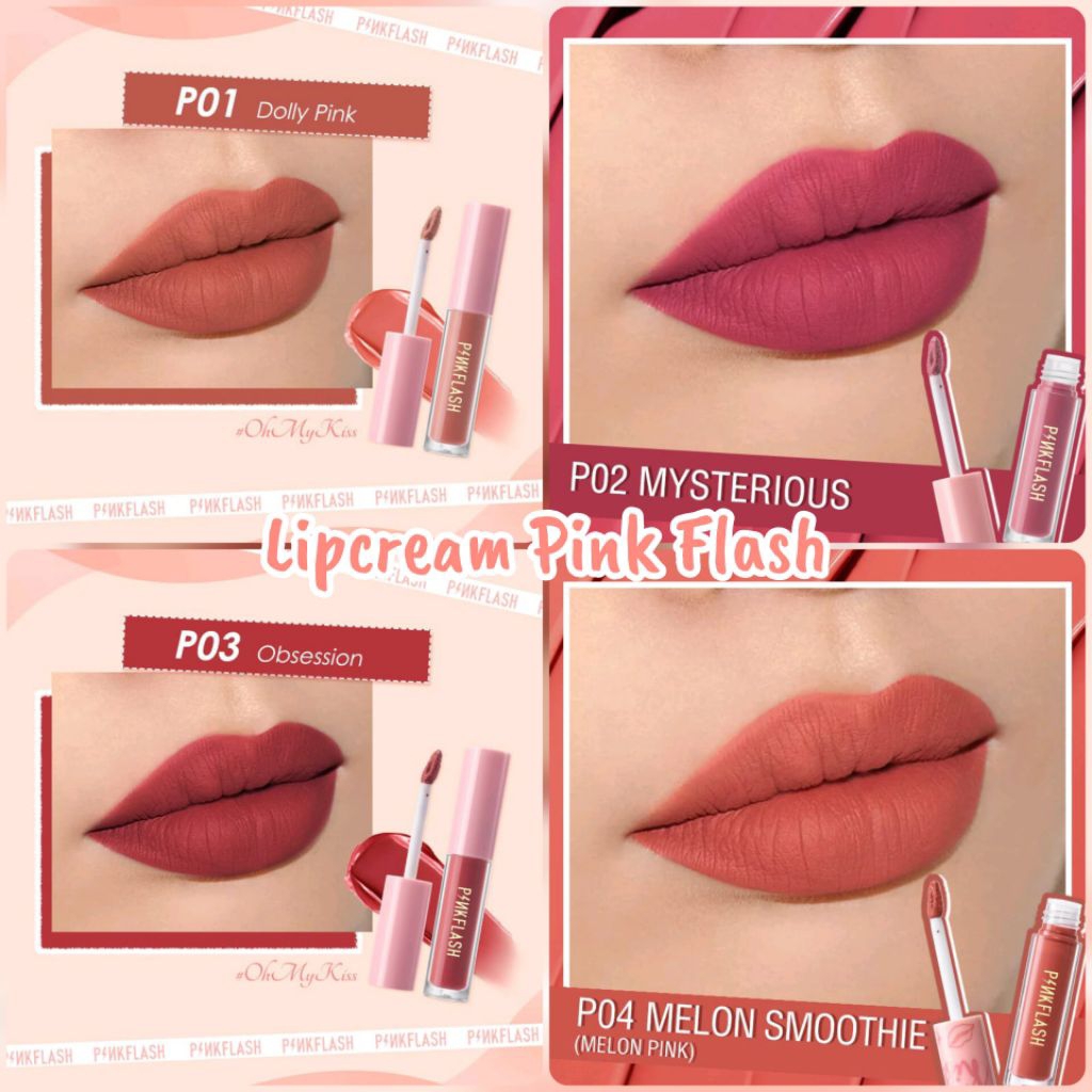 Lipcream Pink Flash Lips Matte