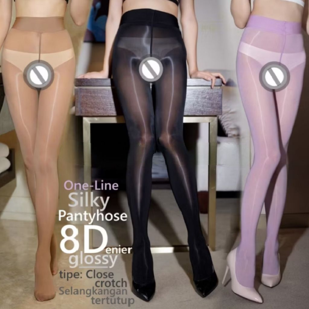Pantyhose Stocking Glossy Rose Sakura/Dalaran 8 Denier