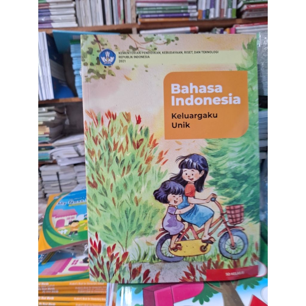 buku bahasa Indonesia,matematika volume 1 dan matematika volume 2 bse untuk kelas 2/II sd mi bse