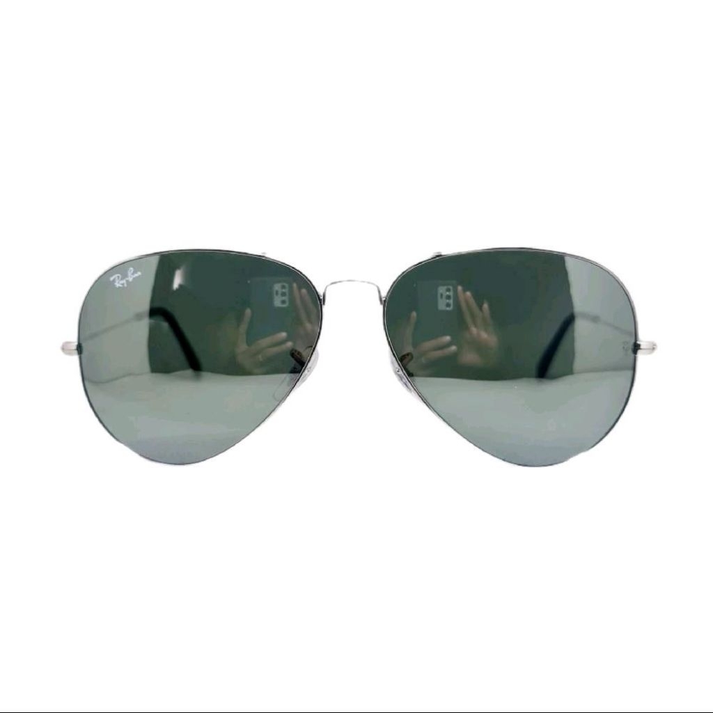 Kacamata Hitam Sunglasses Rayban Aviator RB3025 003/40 62-14-140 Grey Mirror 3N original