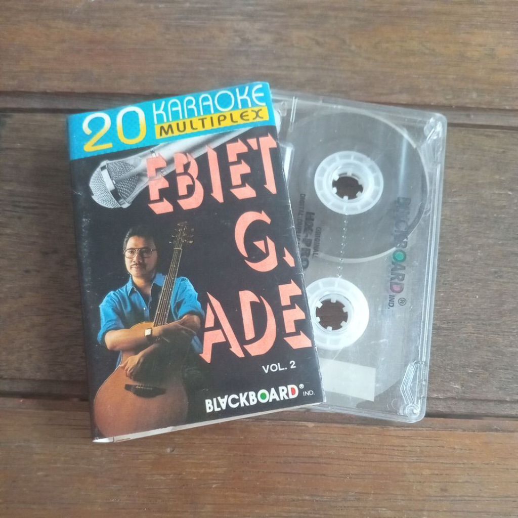 Kaset 20 Karaoke Multiplex Ebiet G.Ade Vol.2/blackboard records
