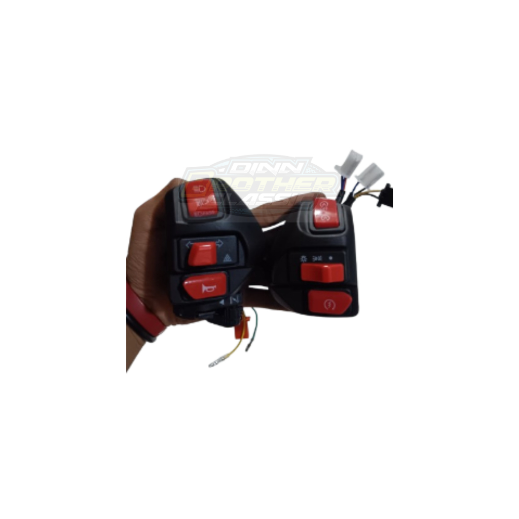 Holder Kanan Kiri Saklar Kanan Kiri Mio Lama Mio Old Vietnam Warna Merah