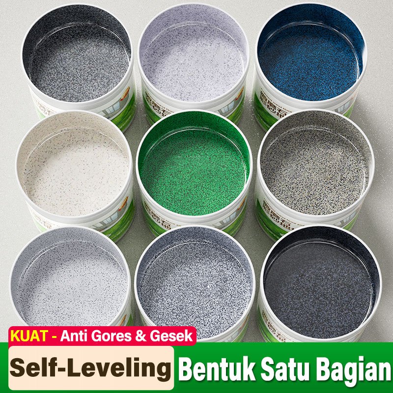 EPOXY PASIR WARNA  Cat Lantai Dekoratif Kuat & Anti Slip - Efek Bertekstur Cat Lantai Epoxy Bertekst