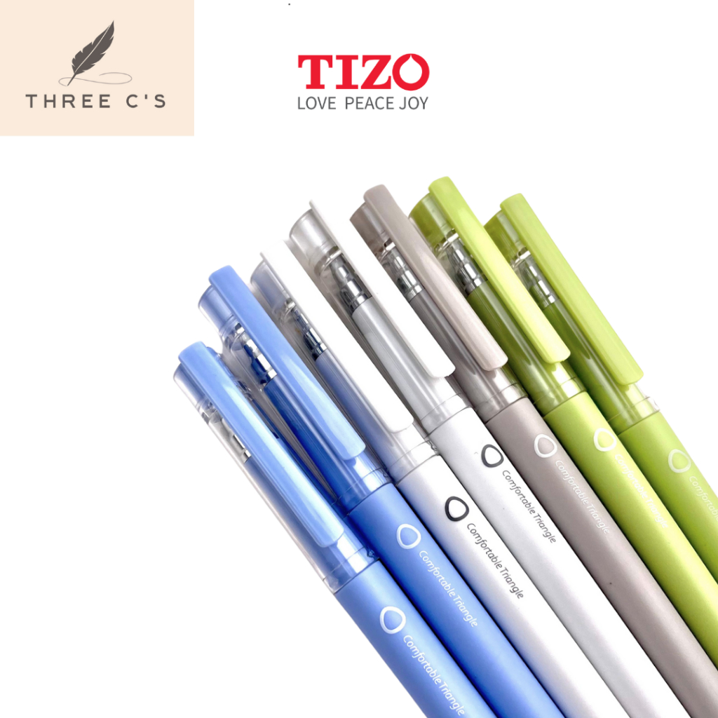 Pulpen Pena Gel Pen Estetik Pastel Hitam 0.5 1 LUSIN PAK 12PCS  TIZO