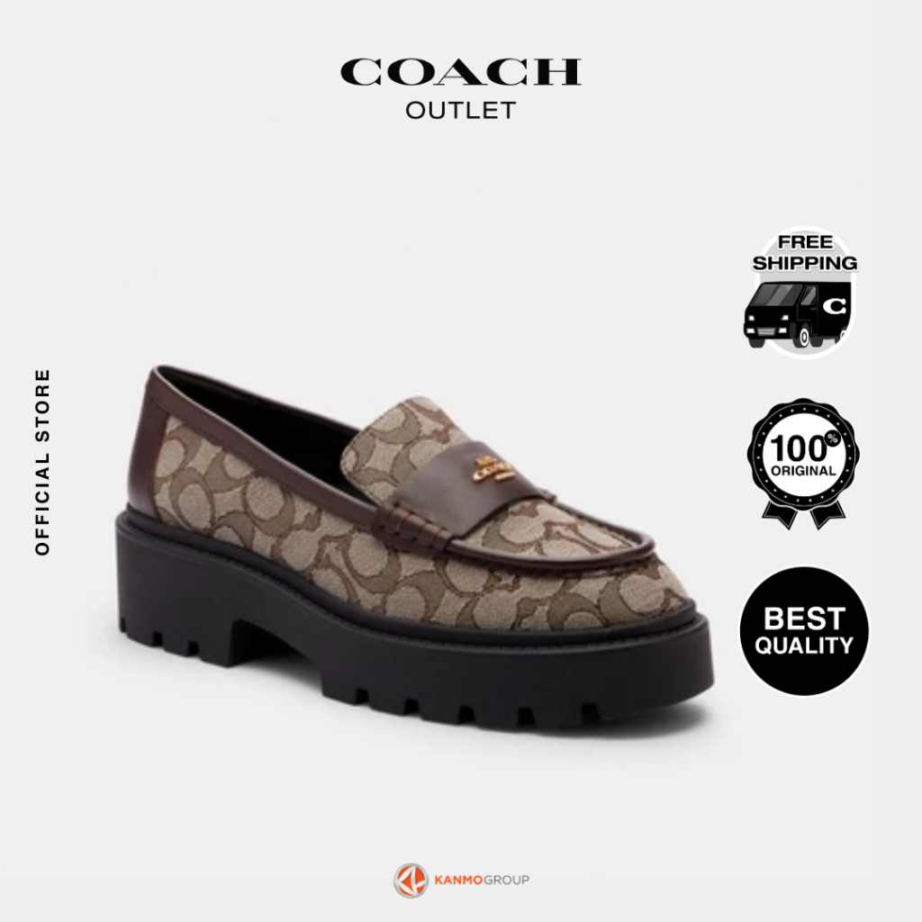 Coach Lucy Loafer - Sepatu Loafer Wanita