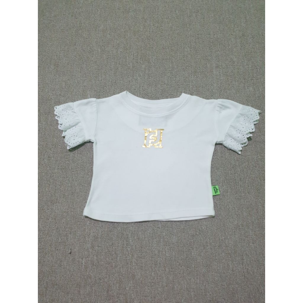 Preloved crop top putih HIPO FANT/HIPO JEANS/ HIPO BABY