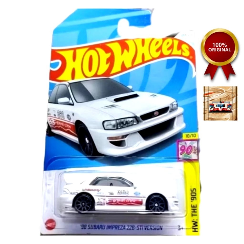 Hot wheels subaru impreza.  loose preloved