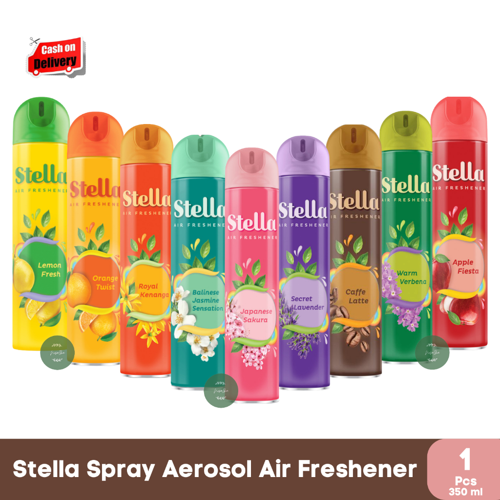 Stella Aerosol Spray  350 ml - Pengharum Ruangan