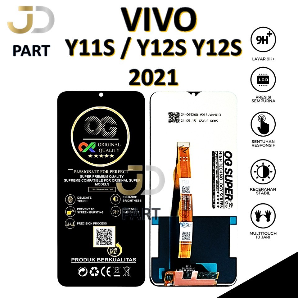LCD TOUCHSCREEN VIVO Y11S / Y12S / Y12S 2021 COMPLETE ORIGINAL 100% FULLSET