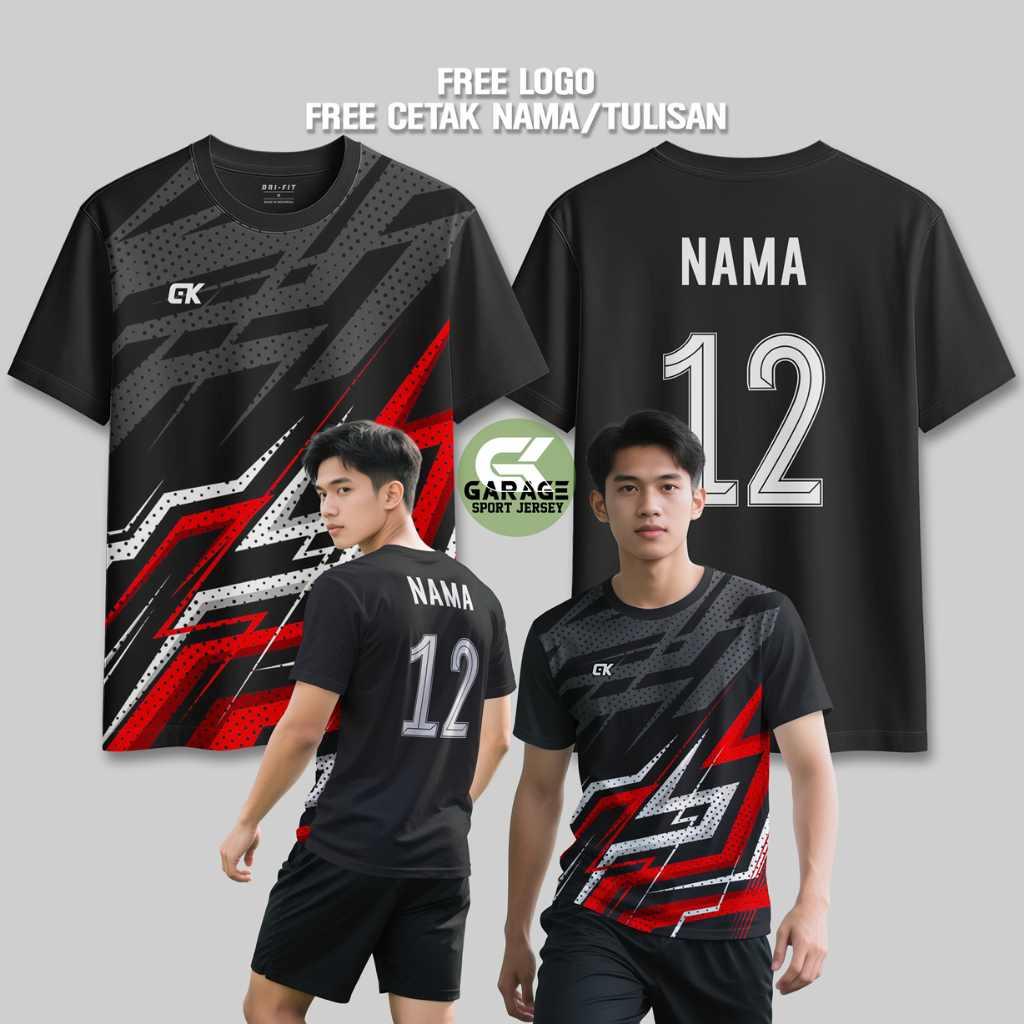 BOLA VOLLY BADMINTON Kaos Bola Voli Badminton Cetak Custom Nama dan Nomor Desain Sendiri