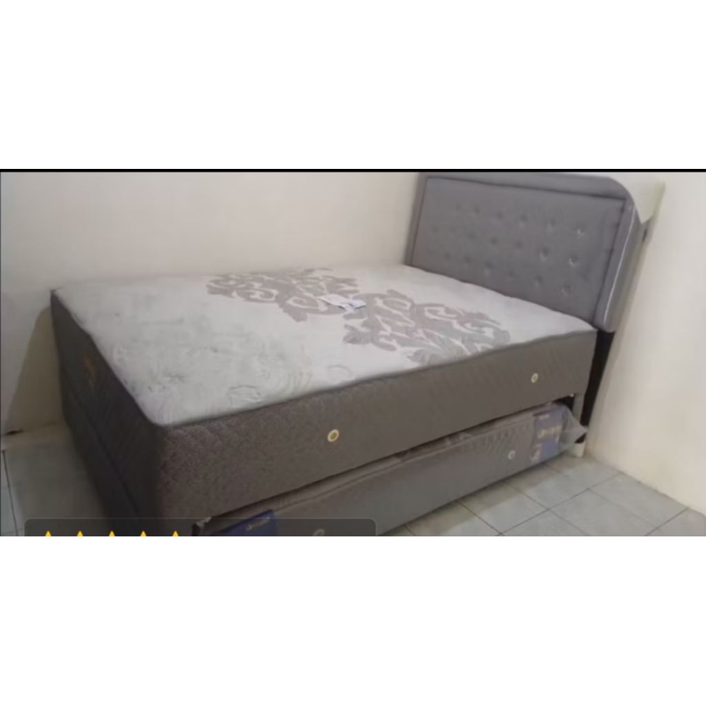 Kasur springbed sorong 2 in 1 merk ALTABersih terawat kokoh Belum lama dipakai ,dijual karena anakny