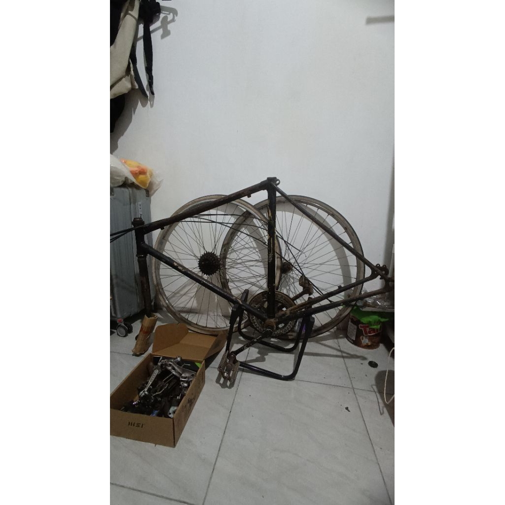 Sepeda balap jadul japan size 27