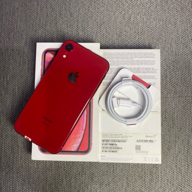 iPhone XR 64gb 128gb 256gb Red ex iBox