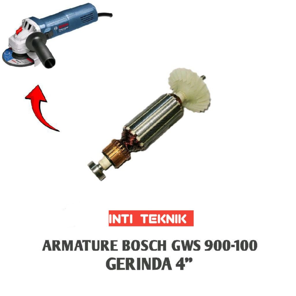 Armature untuk Bosch gws 900-100 mesin gerinda Bosch angker