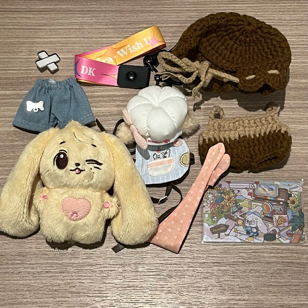 [READY STOCK INA] DK DOKYEOM SEVENTEEN DOLL DOKIRA 10cm BAJU BONEKA CLOTHES KACAMATA GLASSES 10cm