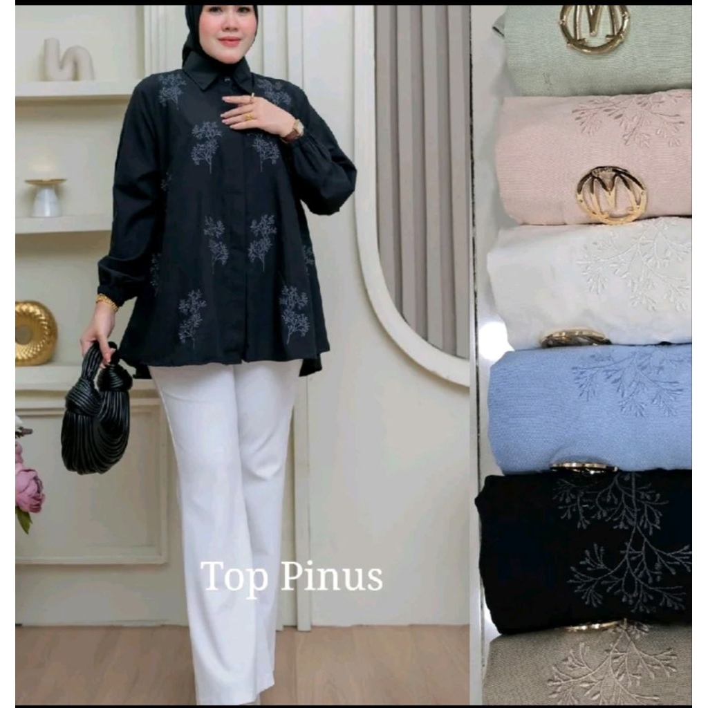 Atasan Winody / Top Winody / Winody Pinus / Kemeja Katun / Kemeja Kerja