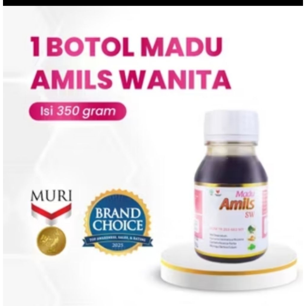 AMILS MADU SW 350G PENYUBUR KANDUNGAN PROGRAM KEHAMILAN AMILS SW