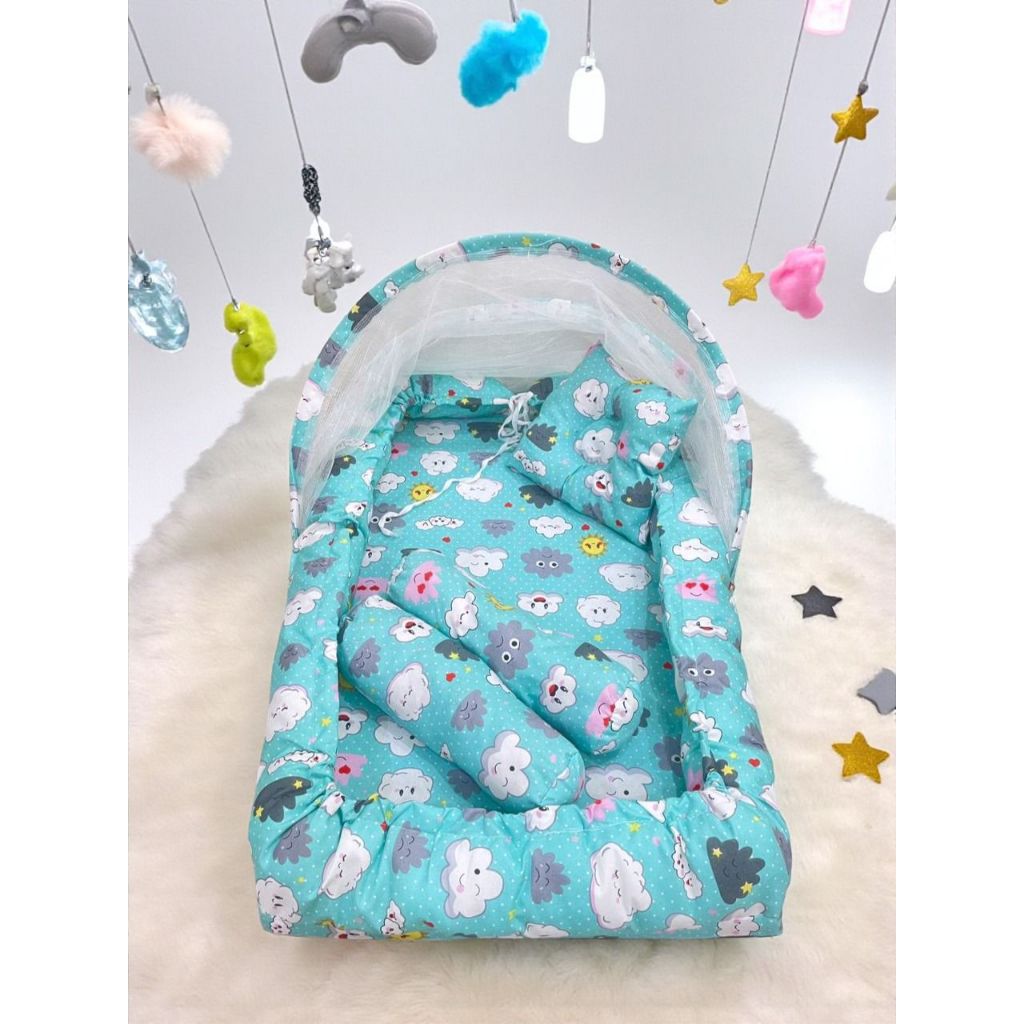 KASUR SERUT KELAMBU BISA DILEPAS PASANG KASUR BAYI KELAMBU