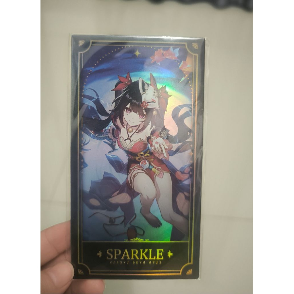 Honkai star rail Anniversary Sparkle card