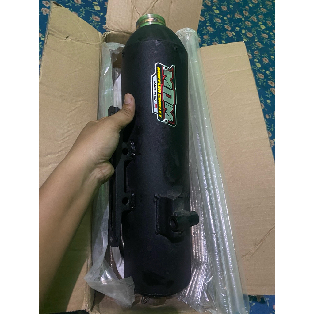 knalpot standar racing MDM Aerox new