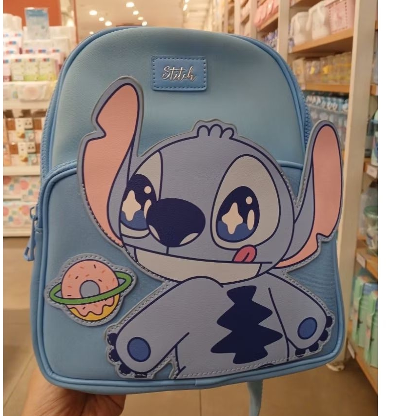Tas Sekolah Stitch miniso untuk anak laki -laki